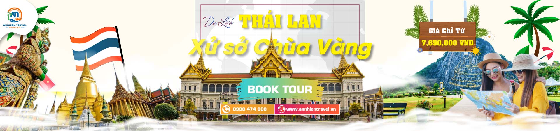 Tour du lịch Thái Lan giá tốt nhất tại An Nhiên Travel